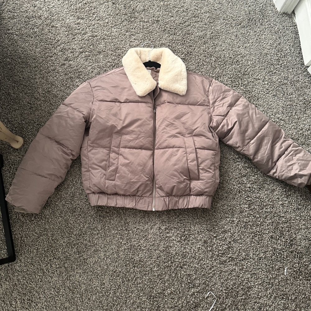 Abercrombie & fitch puffer coat size mediumm